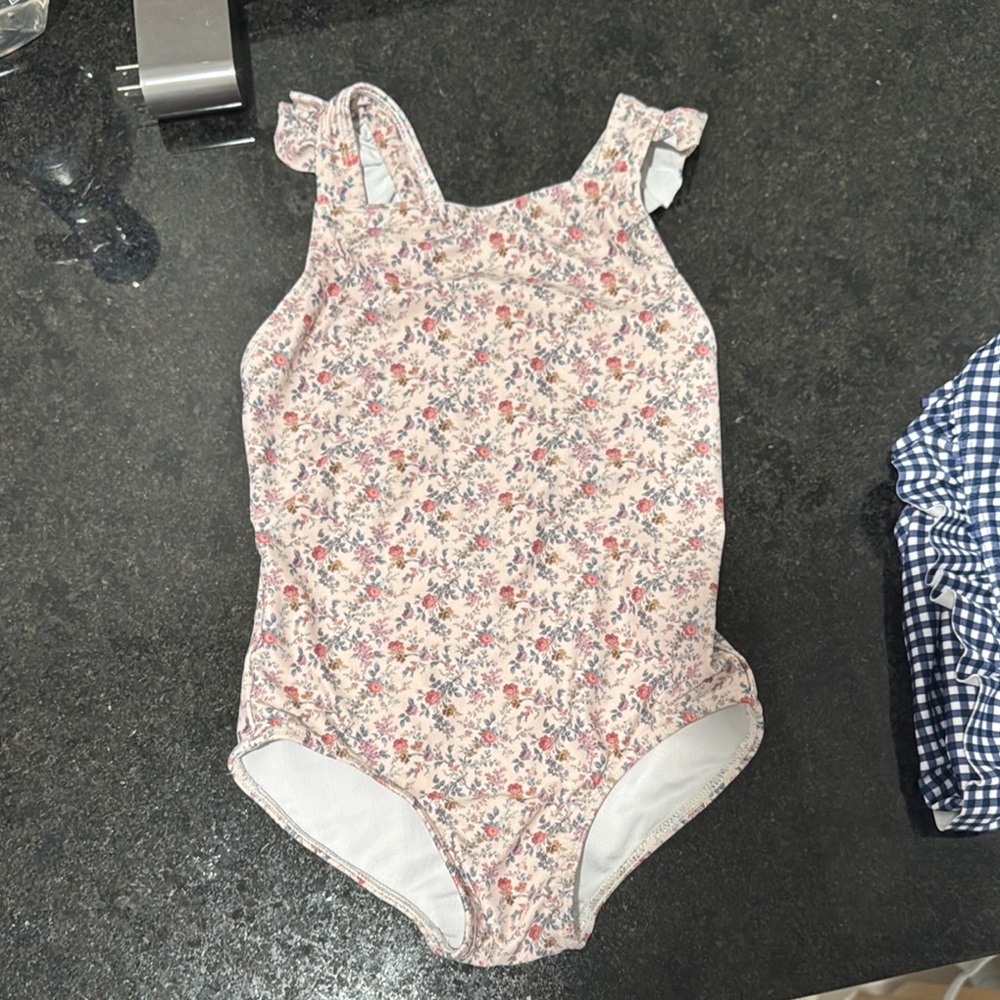 Floral Print One-Piece Swimsuit